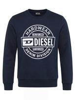 DIESEL Megztinis 'S-GIR 250207' tamsiai mėlyna