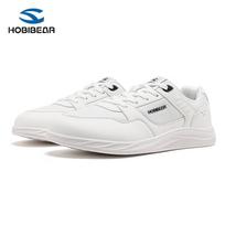 HOBIBEAR Wide Head Soft Sole Sports Shoes for Men & Women - Versatile Outdoor Hiking Shoes for Spring & Autumn. 44 white