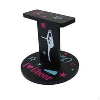 Balance Board Wooden Freestanding Equipment for Dancers, Athletes, Dance Studio, Home gray