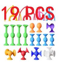 9Pcs Soft Sticky Suction Dart Fidget Toy Family Interactive Game Pop Silicone Dart Toy Party Game Fingertip Decompression Toy red