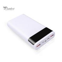 Power Bank Shell with Digital Display Plug Play Large Capacity Dual USB DIY Box Output LED Lamp 6x18650 Battery Charger Case Phone Supply balta