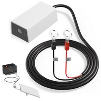 Starlink Mini 12V Battery Adapter with Step Up Converter Battery O Ring Cable to DC Female 12V-24V to 36V Step Up Booster 12V-24V to 36V
