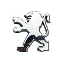 Metalinis automobilio vairo lipdukas Emblema Ženklelis Peugeot 308 307 408 208 508 3008 2008 3008 5008 Interjero Aksesuarai