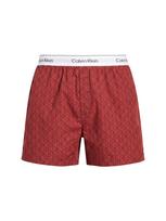 Calvin Klein Underwear Boxer trumpikės karmino raudona / tamsiai raudona