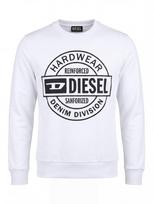 DIESEL Megztinis 'S-GIR 250207' balta