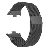 Milano kilpos apyrankė Redmi watch 5/4 išmaniajam laikrodžiui, apyrankė Mi band 8pro/9 pro, pakaitinis metalinis dirželis-aksesuaras Xiaomi Mi Band 8 Pro juoda
