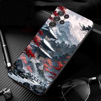 Japoniški kraštovaizdžiai Mount Fuji telefono dėklas, skirtas Samsung S26 S25 S24 S23 S22 Ultra S23 S22 S25 Plus S24 FE S26Edge S26 Plus