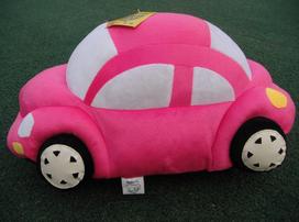 Pliušinis vabalas automobilio pagalvėlė žaislas su individualiu logotipu - Kūrybiška gimtadienio dovana 35 cm rožinė