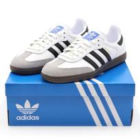B75806 adidas Samba OG Cloud White Core Black Clear Granite (Vyriški) 10 gray
