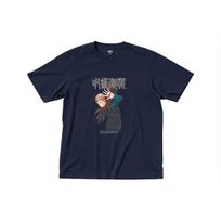 Uniqlo × Jujutsu Kaisen Collaboration Cartoon Print Crew Neck T-Shirt Unisex Tops 442868-69 XL black