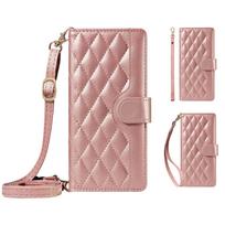 iPhone 16/15/14 Pro Max 16 Plus 16Pro piniginės tipo dėklas moterims, atverčiamas dangtelis su kortelių laikikliu, stovas, apsauginė piniginė For iPhone 16 ProMax beige