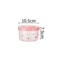 Food-Grade Cartoon Fresh-Keeping Storage Box for Cereal, Snacks, Milk Powder, Tea, and Fruits white