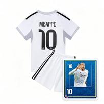 No. 10 Kylian Mbappé of Real Madrid Football Jersey Children'S Clothing Adult Set Size 16-2Xl with exquisite accessories #16