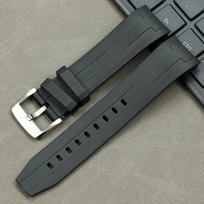 21MM 22MM Seastar Series T120407A T120417A Silicone/Rubber Watch Strap Watch Band Bracelet Strap Watch Parts Male For Tissot T120 22MM gray