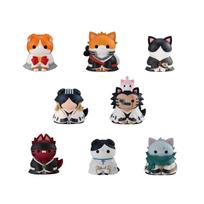 MEGA CAT PROJECT BLEACH Thousand-Year Blood War Edition Nyan 8-piece BOX black