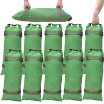 4 Pack Thick Canvas Flood Sandbags w/Handles Convenient for Flood Control 10