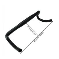 Drop Bar with 31.8mm Clamp Compact Road Bent Handlebar Easy Install 420MM juoda