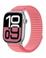 Sport Nylon loop Strap for Apple watch Bands 46mm 44mm 40mm 42mm 45mm 41mm Correa Bracelet iWatch series 11 SE 10 9 8 7 Ultra 3 38 40 41mm S10-42mm
