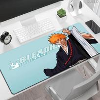 Bleach Kurosaki Ichigo Mouse Pad Anime Large Game Accessories Laptop Mousepad Gaming Keyboard Mat PC Gamer Laptop Carpet Deskmat 60x30cm
