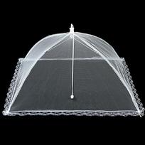 Large Pop Up Mesh Food Tent Cover for Outdoor Picnics, BBQs and Parties 12 inch 32 * 32cm gray