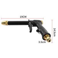 Garden Irrigation Water Gun Car High-Pressure Car Wash Water Gun Household Foam Garden Watering Water Gun Tool black
