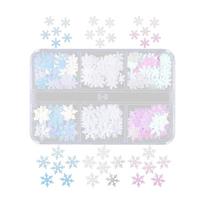 Glitter Sequins Epoxy Resin Fillings for DIY Crafts Epoxy Resin Mold Filler Nail Art Decorations Body Face Makeup Supply 1 white
