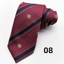 8CM Klasikinis Dryžuotas Raštas Kaklaraištis Vyrams Siauras Formalus Kaklaraištis Tinka Verslo ir Laisvalaikio Progom One Size black