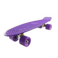 Spalvingas Penny Board riedlentė Lengvas 27 colių Cruiser pradedantiesiems, Lauke, Purple W Purple Whl purple