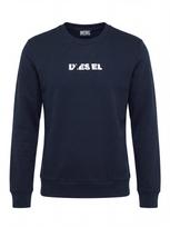 DIESEL Megztinis 'S-GIR 250238' tamsiai mėlyna