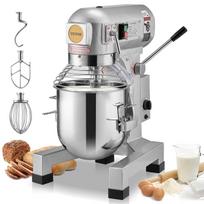 VEVOR Commercial Food Mixer, 18.7L Commercial Stand Mixer with 3 Adjustable Speeds 53.3 x 46.2 x 78 cm