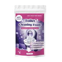 Foaming Toilet Cleaner 100g – Powerful Foam Action Removes Stains & Scale, Rust Fighter, Fresh Lemon Fragrance Weekly 200g gray