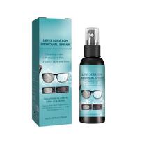 Multi-Surface Lens Cleaner & Protector 100ml - Anti-Scratch Formula Removes Smudges & Shields Glasses, Cameras & Optics. 100ml gray