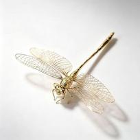 Simulation Insect Dragonfly Ornament Handmade Dragonfly Tea Pet Dragonfly Figure Toys  Bogu Frame Dragonfly ornament auksas