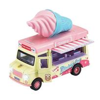 Burger Bus Food Truck Toy With Music Light Bright Colors Ice Cream Car Model Educationl Exquisite Pull Back Car Pretend Play pink
