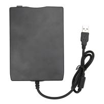 Floppy Disk Reader 3.5 Inch USB 1.1/2.0/3.0 Low Noise Ultra Thin External Floppy Disk Drive for 1.44MB 2HD FDD Laptop PC gray