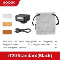 Godox iT20 iT22 TTL Mini Flash C/N/S/F/O Compact Shoe-Mounted On-Camera Flash for Sony for Canon Nikon Fuji Olympus Panasonic