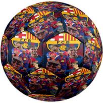 Lamine Yamal's Barcelona Gerbėjo Laisvalaikio Stiliaus Futbolo Kamuolys Dydis 5 Mašina Siūtas Vidaus/Lauko Universalus Futbolo Kamuolys Idealiai Tinka Futbolo Entuziastui zq