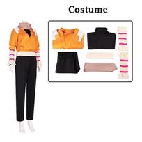 Anime BLEACH Cosplay Shihouin Yoruichi Cosplay Kostiumas Perukas Apranga Shihouin 2 Stiliaus Drabužiai Helovino Karnavalo Šventės Kostiumas M black