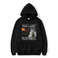Reperis Tory Lanez Alone At Prom Muzikinis Albumas Grafinis Spaudinys Hoody Vyrams Moterims Hip Hop Rap Per dydžio Džemperis Vyriška Mada Hoodies M black