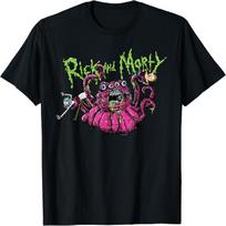Rick and Morty Alien Adult Cartoon Fashion T-Shirt XXXXXL įvairiaspalvis