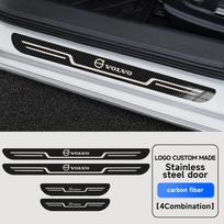 Volvo XC40 XC60 XC70 XC90 V40 V50 V60 V90 C30 S60 S90 EX90 2024 2025 Automobilio Nerūdijančio Plieno Durų Slenksčio Apsauginė Plokštelė Automobilio Aksesuarai gray