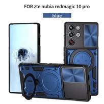 Suitable for Nubia Nubia Red Devils 10 10s Pro mobile phone case Magnetic suction bracket Anti-drop armor protective cover ZTE Blade V70 Max karališkos mėlynos spalvos