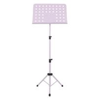 Reguliuojamas sulankstomas natų stovas, nešiojamas natų stovas muzikos instrumentams, lengvas ir tvirtas, skirtas patogiam laikymui ir kelionėms One Size violetinė