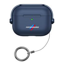 For Airpods Pro 3 Case with Secure Music Headset Earphone Protective Case Cover For Airpods Pro 3/Pro 2/4 for BMW M Performance Airpods 4 black