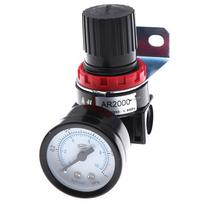 Ar2000 Air Control Compressor Pressure Gauge Relief Regulating Regulator Valve one size