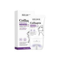 EELHOE Collagen Neck Roller Cream: Hydrating, Brightening, and Elasticity-Boosting Neck Care. white