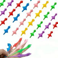 10/30/50pcs Finger ejection toy Fun prank slings kids Stress Relief Squeeze sensory ejection Toys kids birthday Party Favors 10pcs yellow