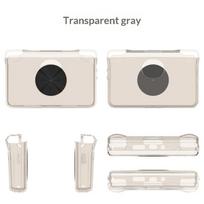 1Pcs Palm Phone Anti-Drop Case Tpu Protective Cover Transparent Game Console Protective Accessories For Retroid Pocket Flip 2 as the picture white