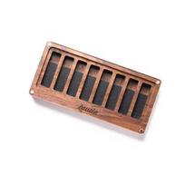 LAUTIE Choc Corian Mechanical Fidget Slider Spywars Series Original Zero Screw Design Gadgets Escritorio Anxiety Toy black