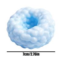 Crunchy Squishies Stress Ball Fidgets Toy Hand-Made Crafts Stress Anxiety Relief Balls Squeeze Toys For Kids Present mėlyna